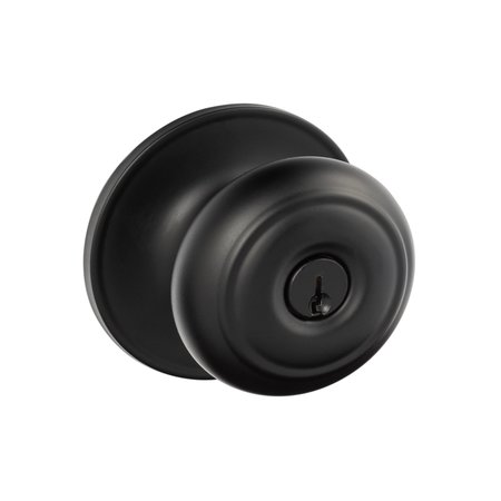 Sure-Loc Hardware Sure-Loc Hardware Juniper Entry Knobset, Flat Black JN107 FBL